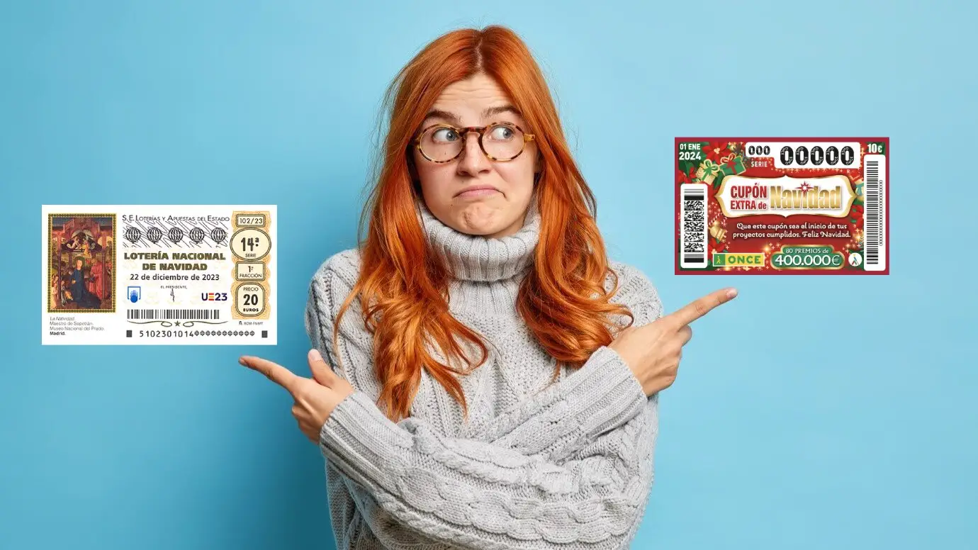Lotería de Navidad vs Cupón Extra de Navidad de la ONCE Lotería de Navidad vs Cupón Extra de Navidad de la ONCE