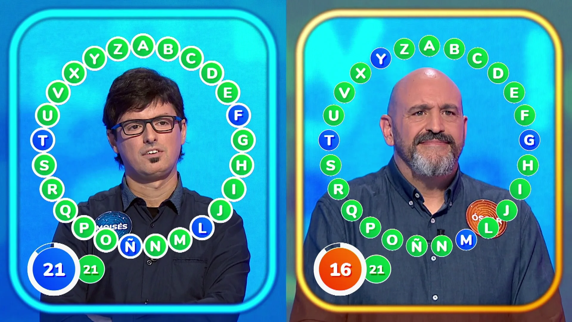 ¡Alta tensión! Moisés y Óscar se enzarzan en El Rosco más igualado: ¿quién arriesgará? ¡Alta tensión! Moisés y Óscar se enzarzan en El Rosco más igualado: ¿quién arriesgará?