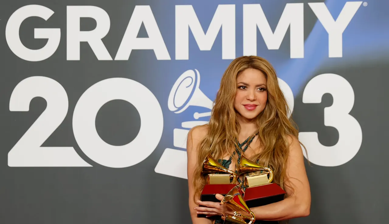Shakira, triunfadora en los Grammy Latinos