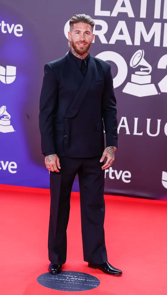 Sergio Ramos en los Latin Grammy 2023