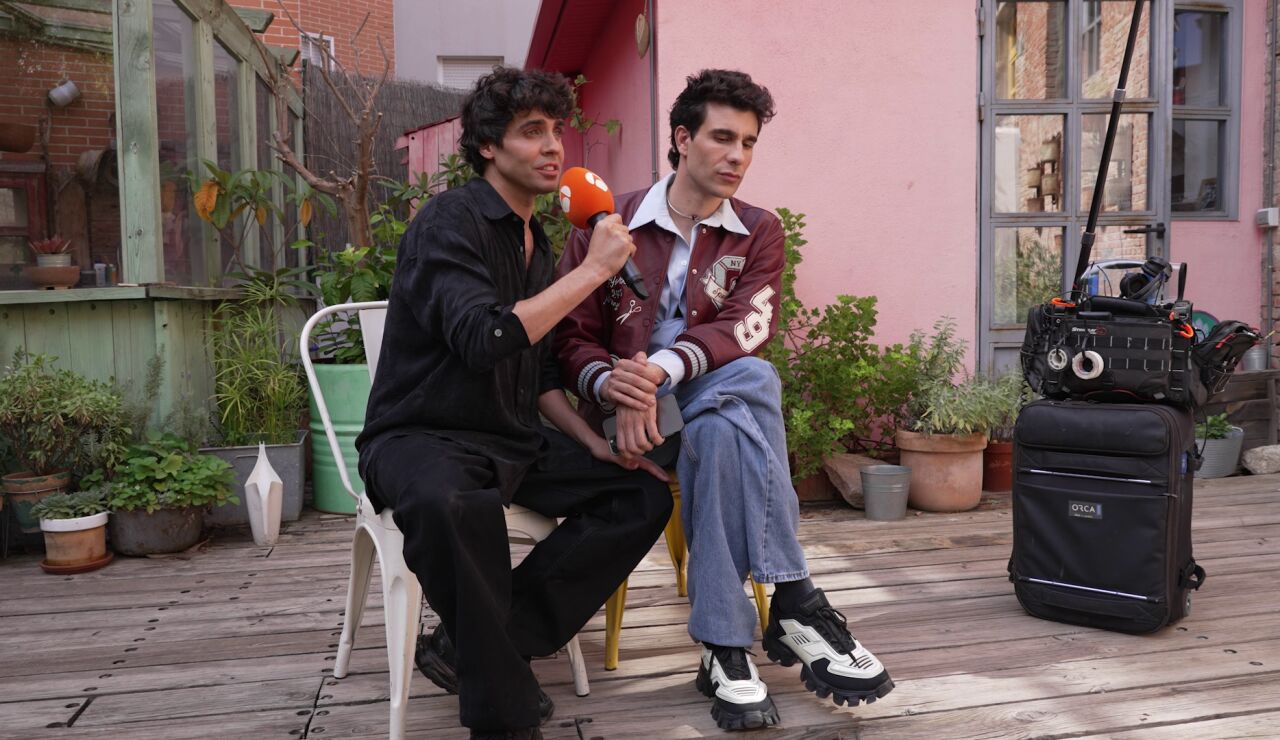 Javier Calvo y Javier Ambrossi, tras su paso por el Novato