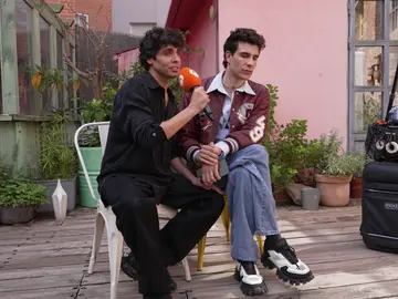 Javier Calvo y Javier Ambrossi, tras su paso por el Novato Javier Calvo y Javier Ambrossi, tras su paso por el Novato