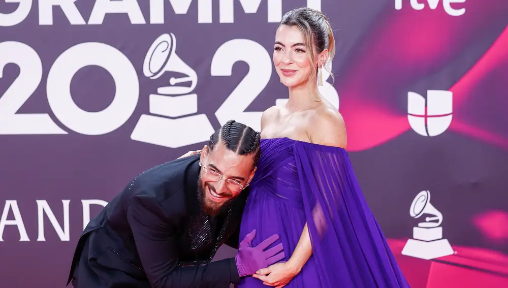 Maluma y Susana Gómez en los Latin Grammy 2023