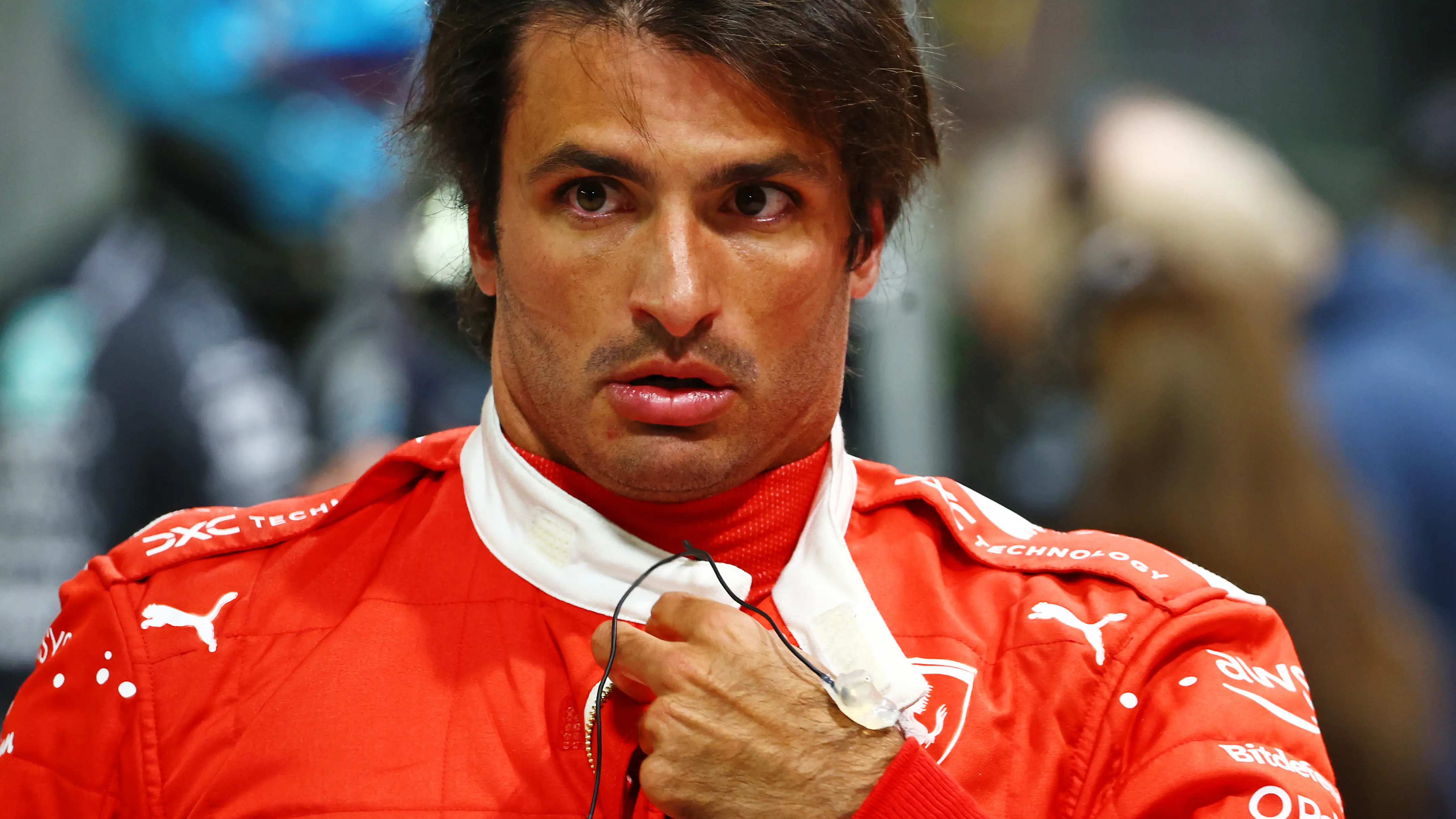 Carlos Sainz en la clasificación del GP de Las Vegas 2023 Carlos Sainz en la clasificación del GP de Las Vegas 2023