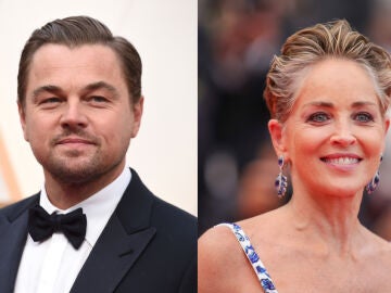 Leonardo DiCaprio y Sharon Stone