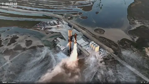 Lanzamiento exitoso de Starship Lanzamiento exitoso de Starship