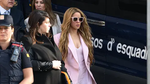 Shakira en los juzgados de Barcelona Shakira en los juzgados de Barcelona