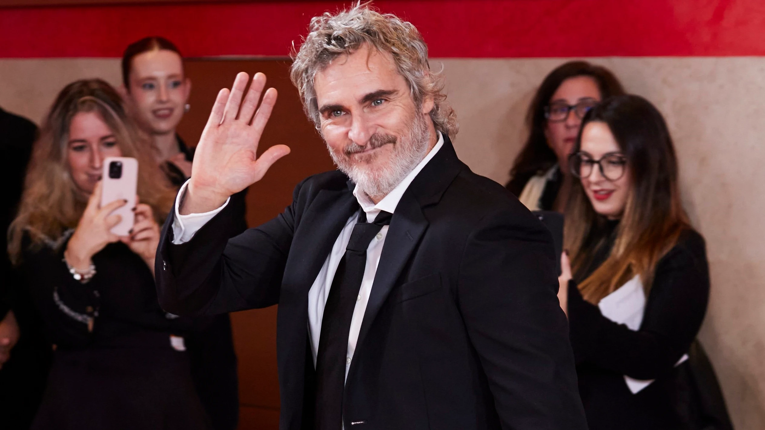 Joaquin Phoenix en el preestreno de Napoleón en el Museo del Prado de Madrid Joaquin Phoenix en el preestreno de Napoleón en el Museo del Prado de Madrid