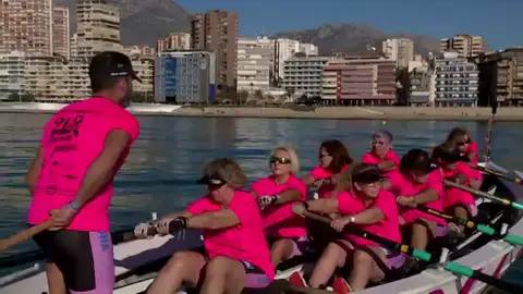 Benidorm rema contra el cáncer de mama Benidorm rema contra el cáncer de mama