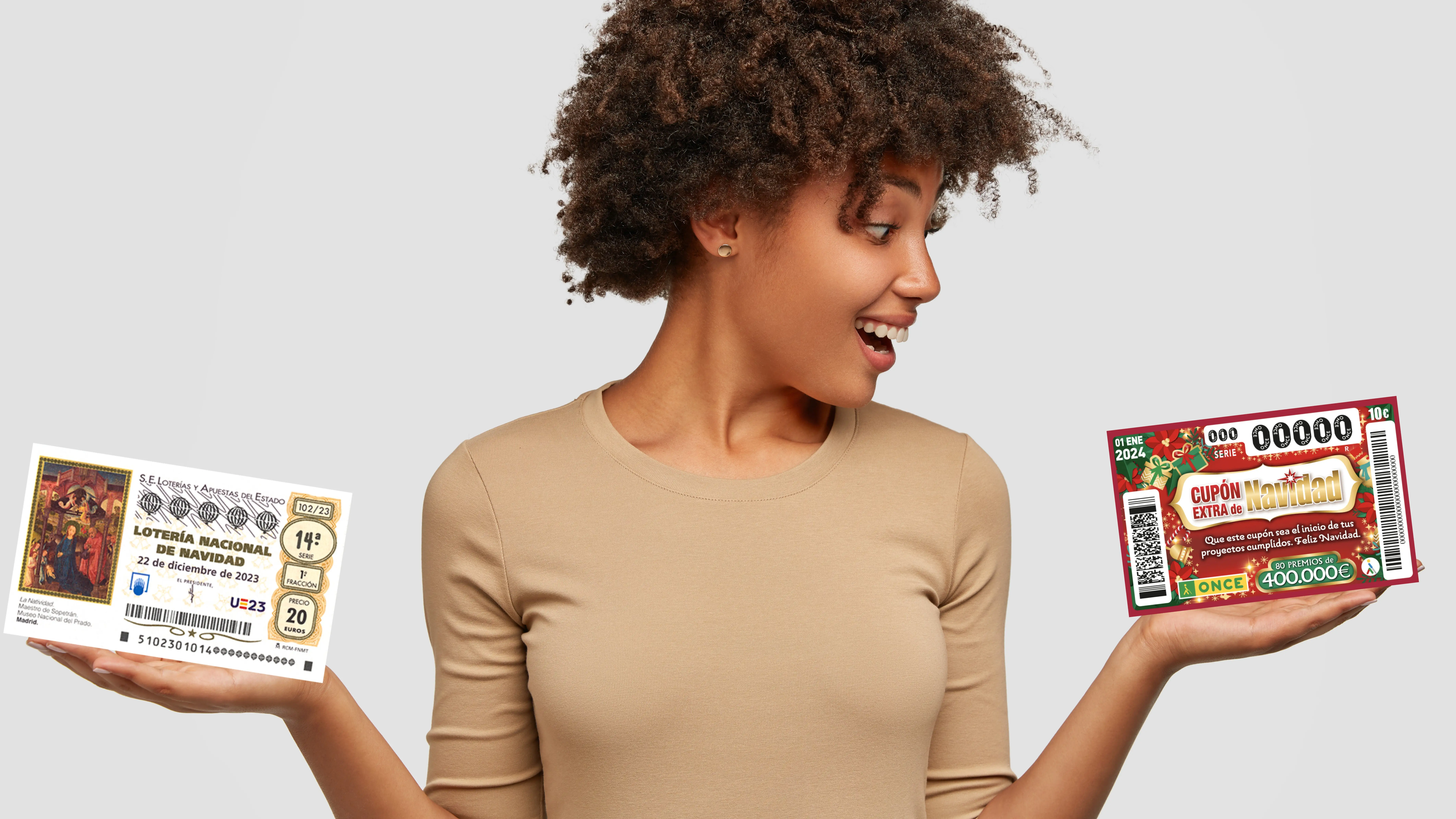 Lotería de Navidad y Cupón Extra de la ONCE Lotería de Navidad y Cupón Extra de la ONCE