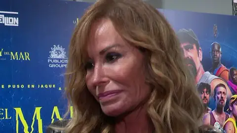 Lara Dibildos en la presentación de una serie Lara Dibildos en la presentación de una serie