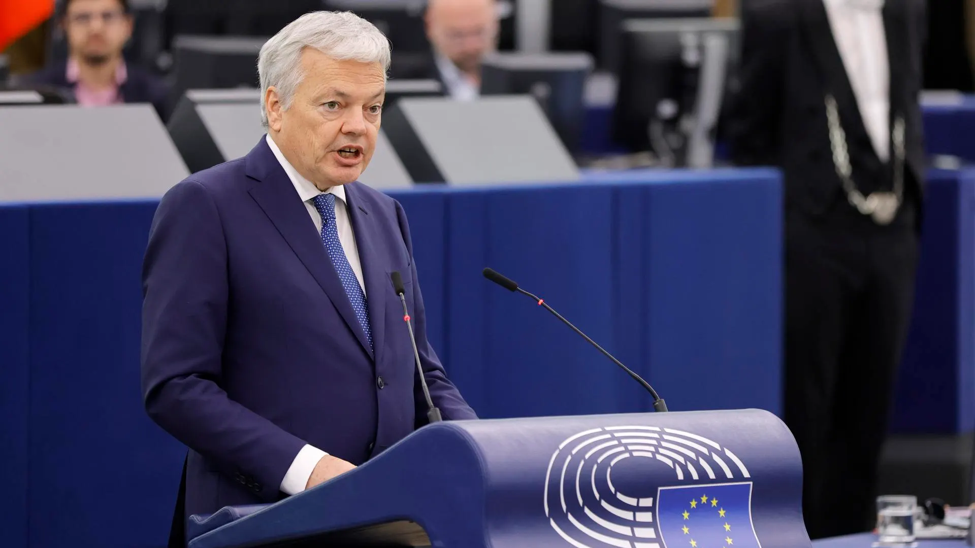 El comisario de Justicia, Didi Reynders