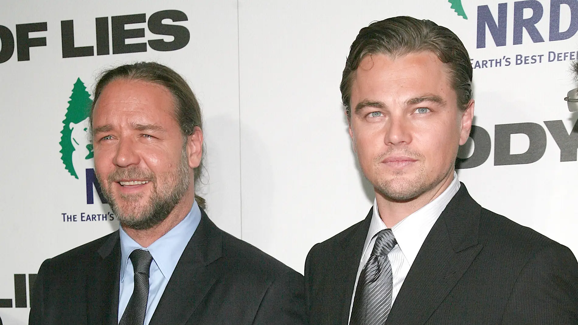  Russell Crowe y Leonardo DiCaprio
