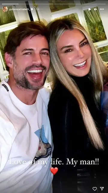 Elizabeth Gutiérrez llama a William Levy el "amor de su vida" Elizabeth Gutiérrez llama a William Levy el "amor de su vida"