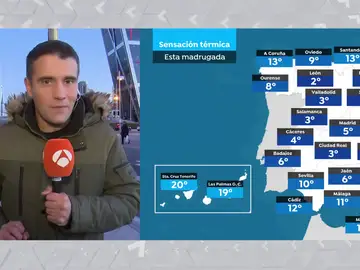 La previsión de César Gonzalo en Las Noticias de la Mañana. La previsión de César Gonzalo en Las Noticias de la Mañana.