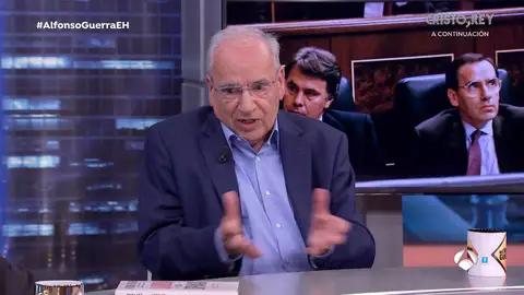 Alfonso Guerra en 'El Hormiguero' Alfonso Guerra en 'El Hormiguero'