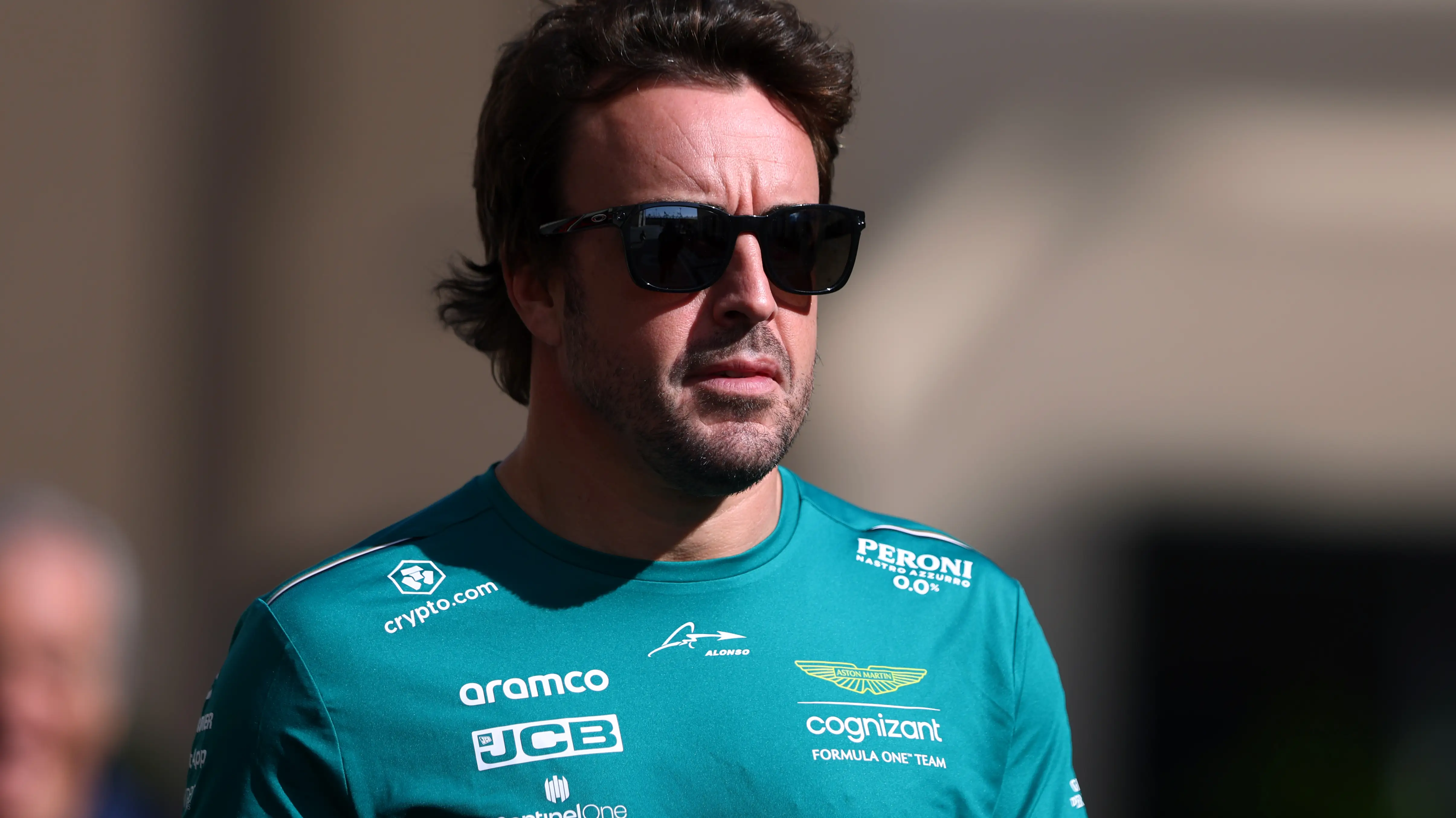 Fernando Alonso a su llegada a Abu Dhabi Fernando Alonso a su llegada a Abu Dhabi