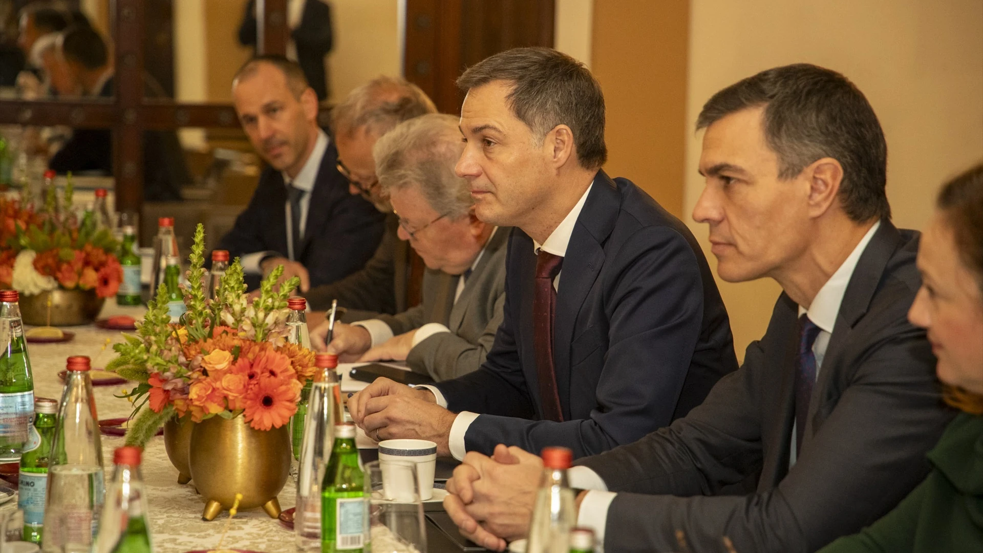Pedro S&aacute;nchez en Israel