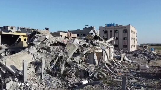 El antes y despu&eacute;s de los bombardeos de Gaza: la tregua permite comprobar el alcance de la destrucci&oacute;n