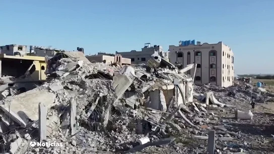 El antes y después de los bombardeos de Gaza: la tregua permite comprobar el alcance de la destrucción El antes y después de los bombardeos de Gaza: la tregua permite comprobar el alcance de la destrucción