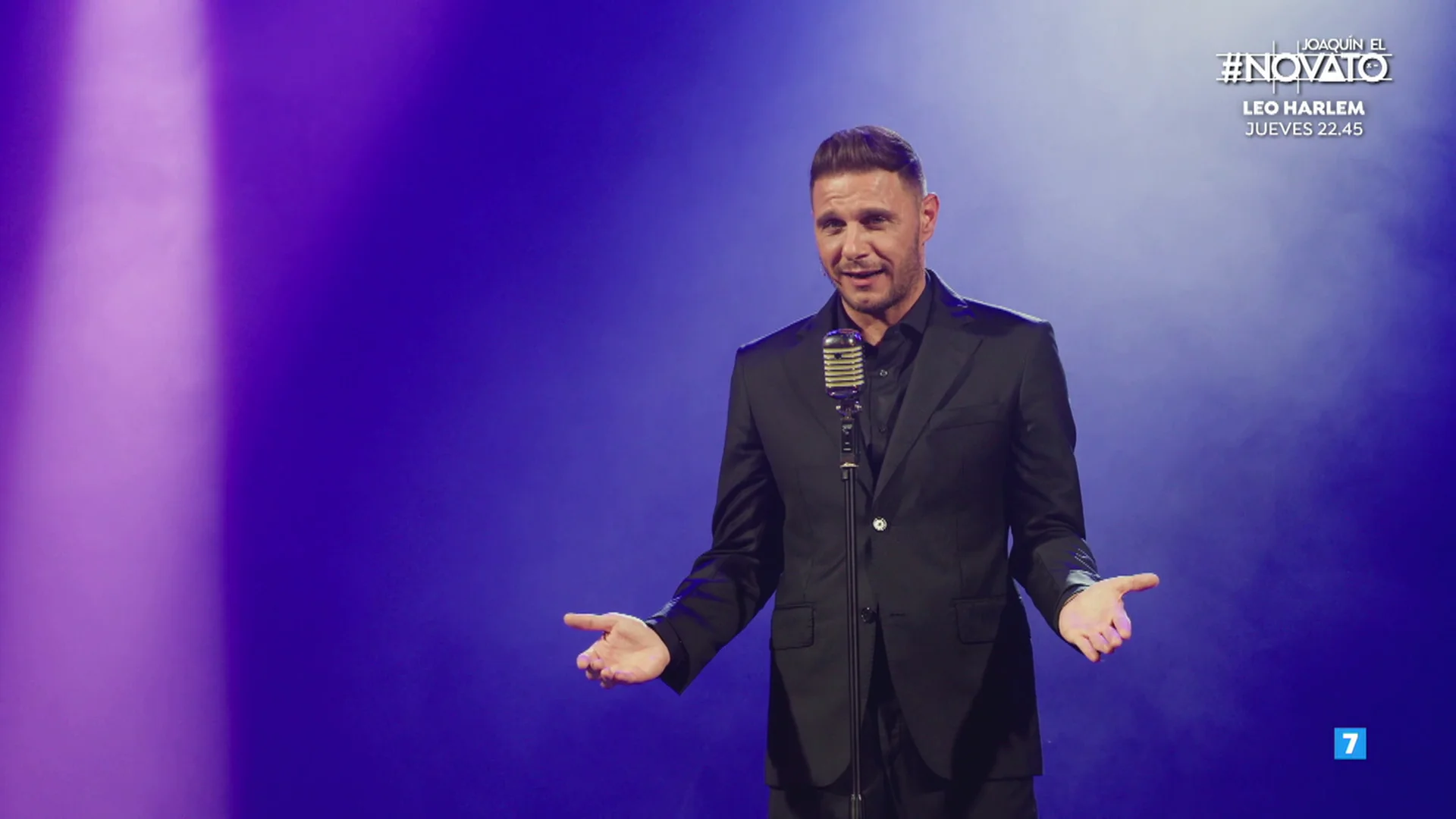 Joaqu&iacute;n debutar&aacute; como monologuista ante la atenta mirada de Leo Harlem