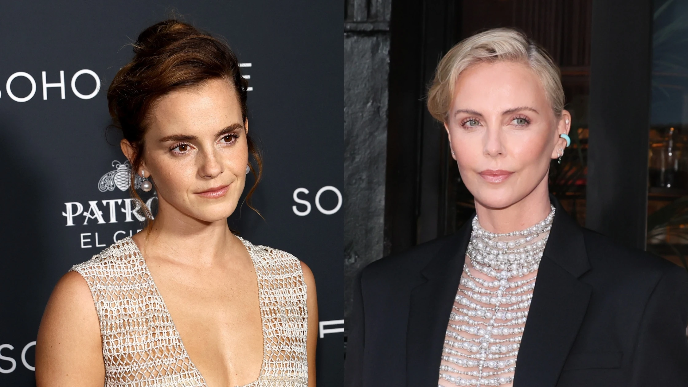 Emma Watson y Charlize Theron Emma Watson y Charlize Theron