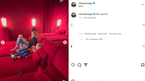 Chiara Ferragni y su cine Chiara Ferragni y su cine
