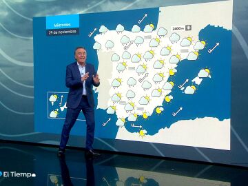 Roberto Brasero avanza que llega el frío invernal: "Una bajada de 10º en 2 días es de las que se nota"