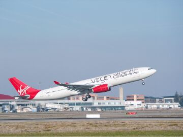 Imagen de archivo vuelo Virgin Atlantic
