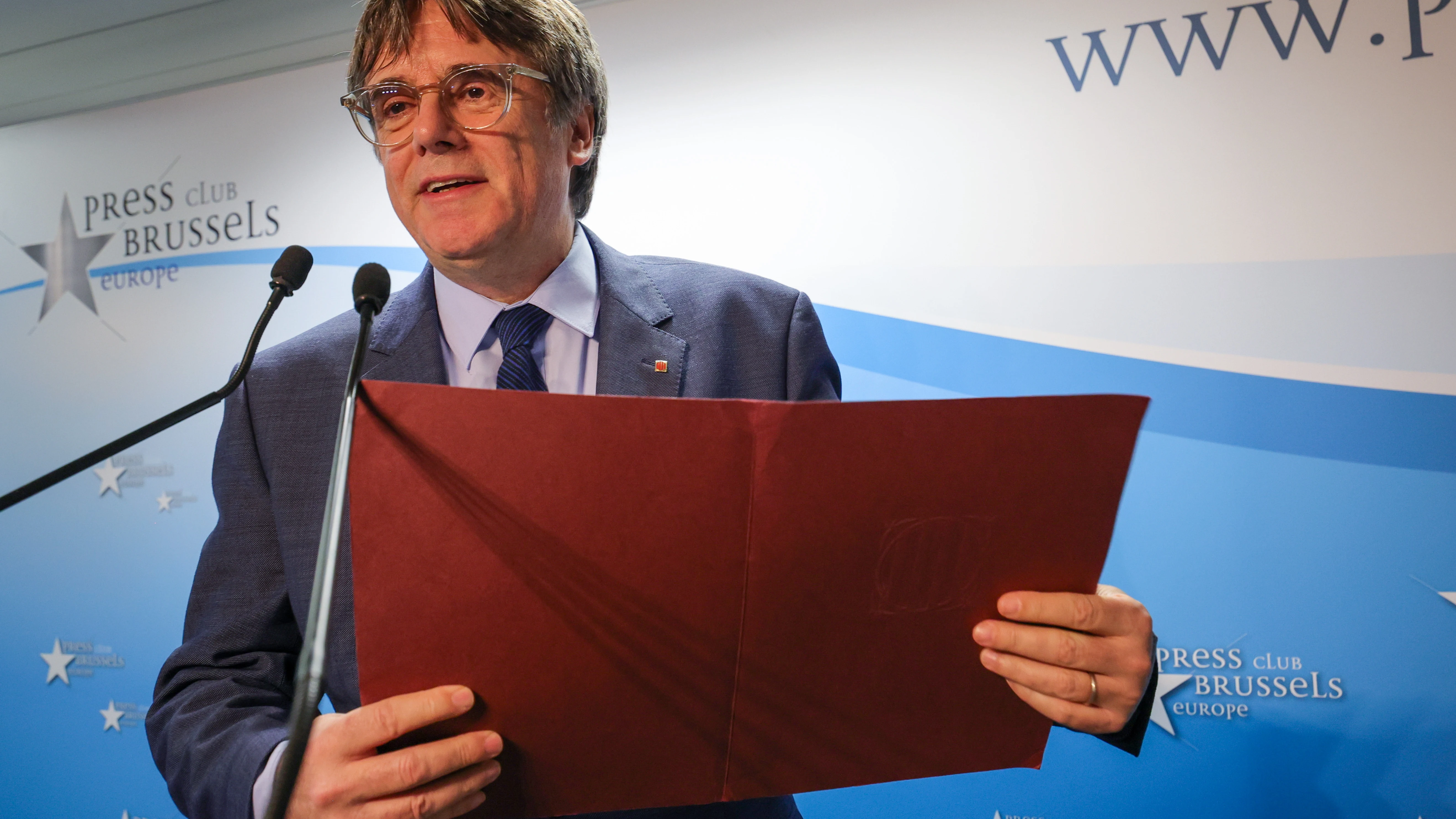 El líder de Junts, Carles Puigdemont El líder de Junts, Carles Puigdemont