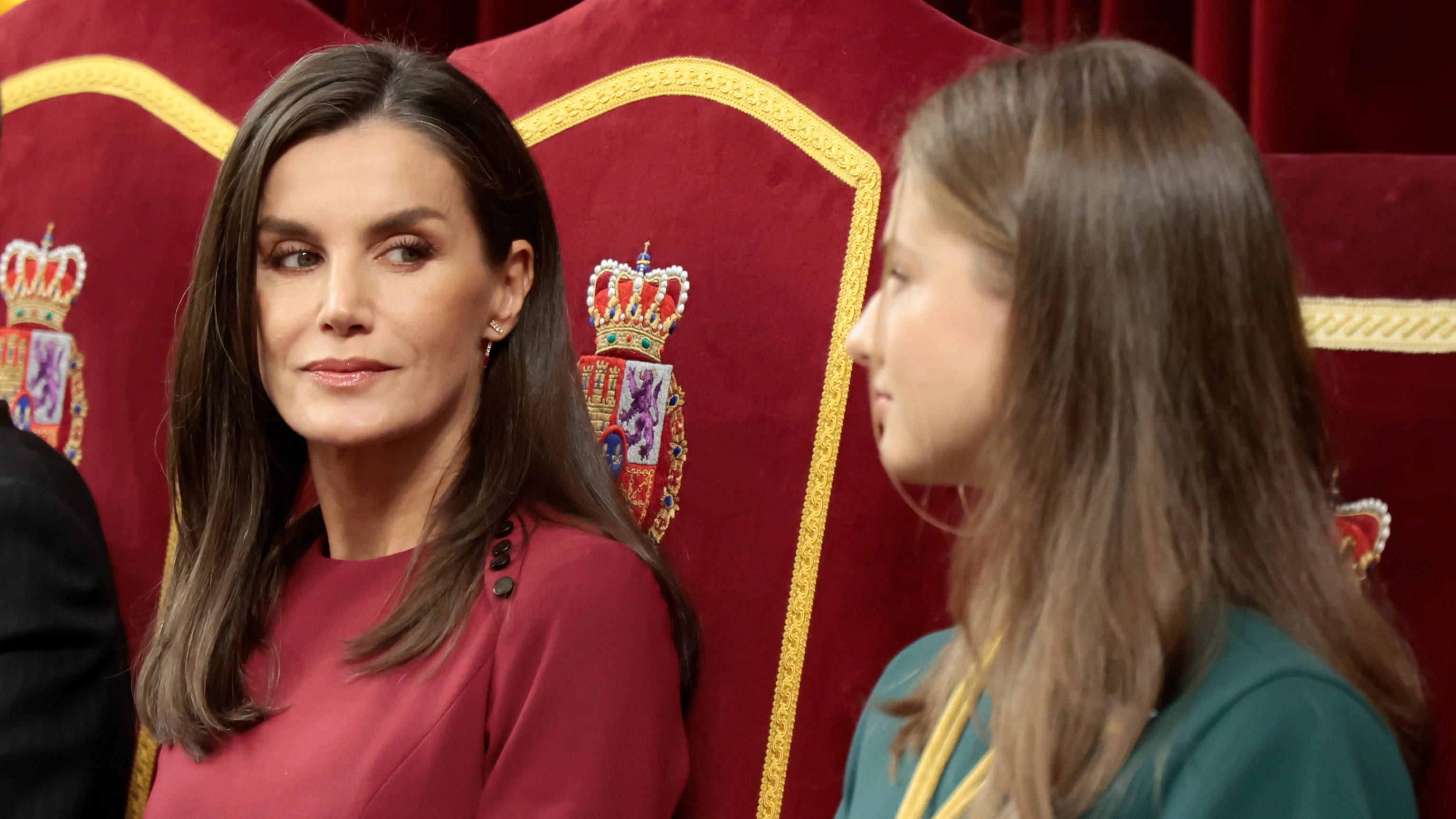 La reina Letizia y su hija, la princesa Leonor La reina Letizia y su hija, la princesa Leonor