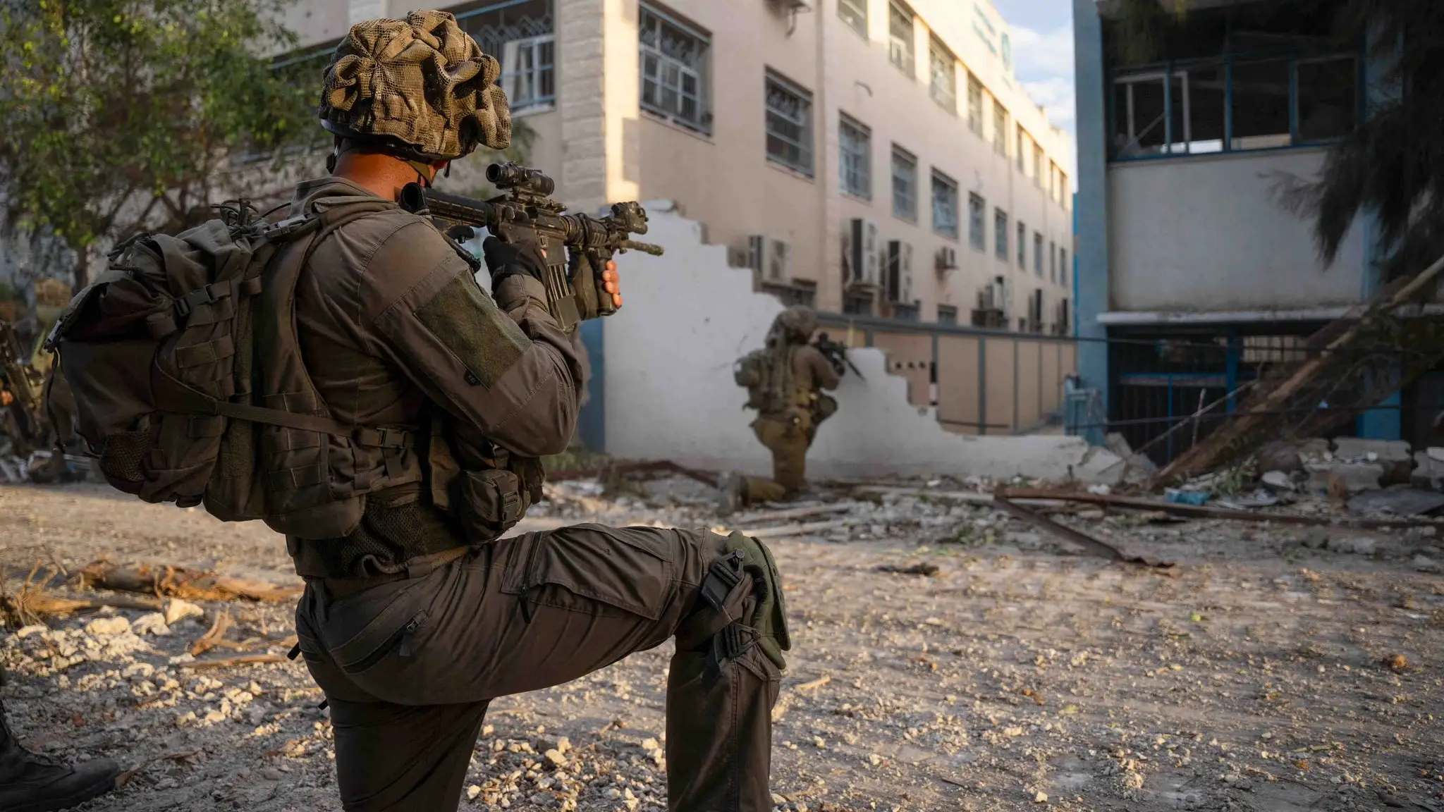 Soldado israelí en Gaza Soldado israelí en Gaza