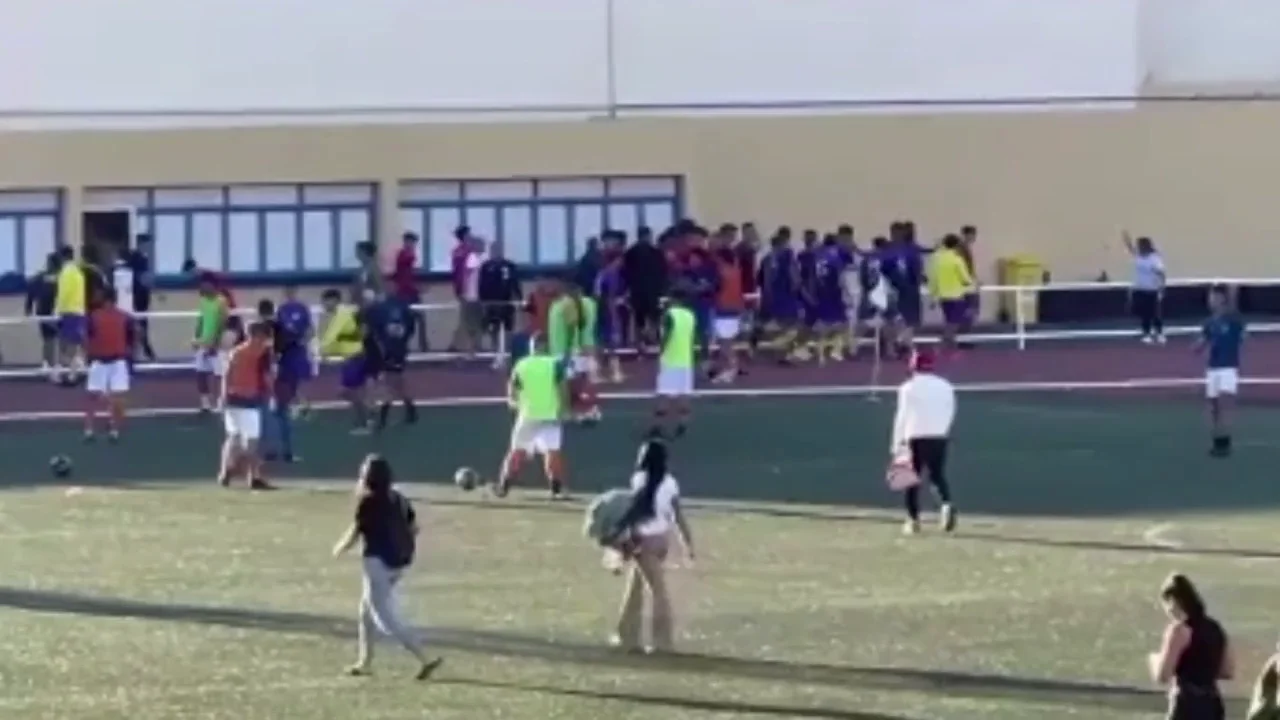 El v&iacute;deo de la pelea en Lanzarote
