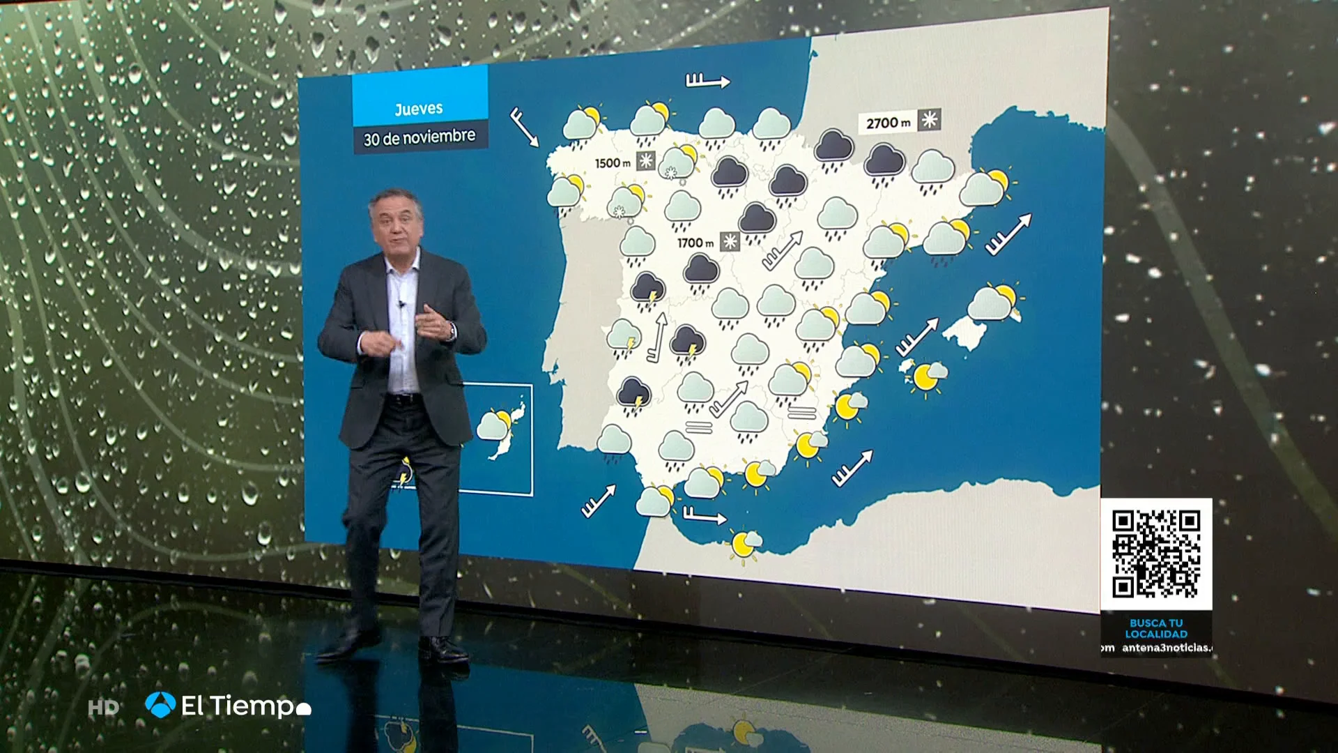 Roberto Brasero pide prepararse para "un cambio de tiempo... ¡y de estación!" Roberto Brasero pide prepararse para "un cambio de tiempo... ¡y de estación!"