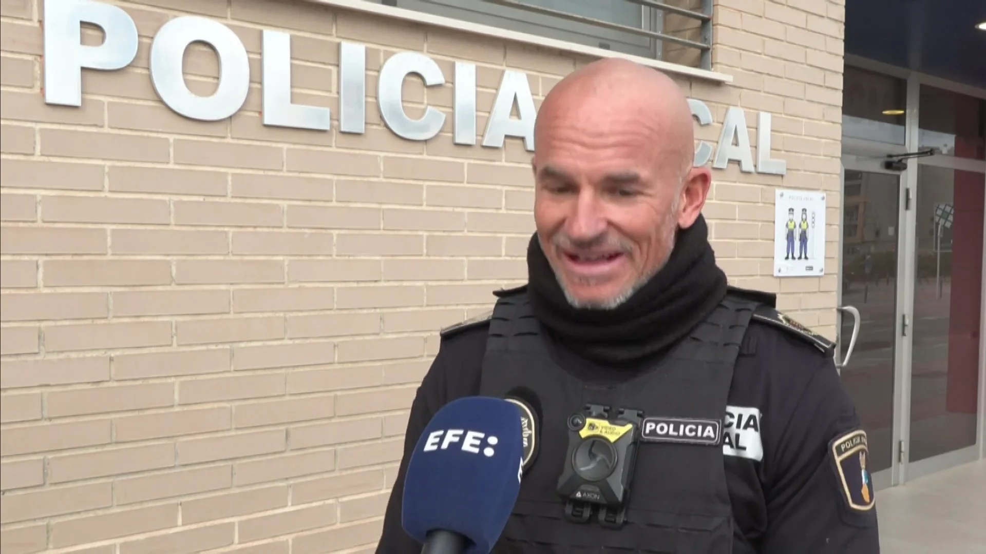 El Polic&iacute;a Local de Valencia que ha salvado a la mujer