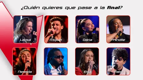 Este viernes, tú votas quién quieres que sea finalista de La Voz 2023 Este viernes, tú votas quién quieres que sea finalista de La Voz 2023