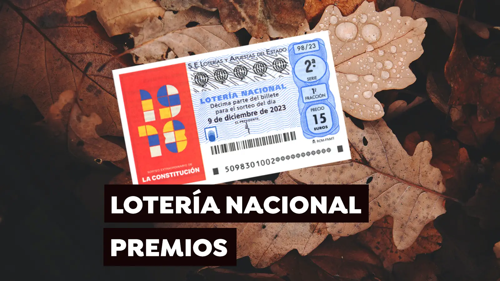 Premios del Sorteo Extraordinario del Día de la Constitución Premios del Sorteo Extraordinario del Día de la Constitución