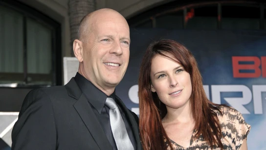 Bruce Willis y su hija, Rumer Bruce Willis y su hija, Rumer