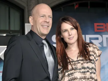 Bruce Willis y su hija, Rumer Bruce Willis y su hija, Rumer