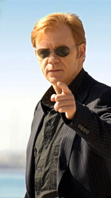 David Caruso como Horatio Caine en CSI: Miami