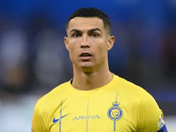 Cristiano Ronaldo en un partido con el Al Nassr Cristiano Ronaldo en un partido con el Al Nassr