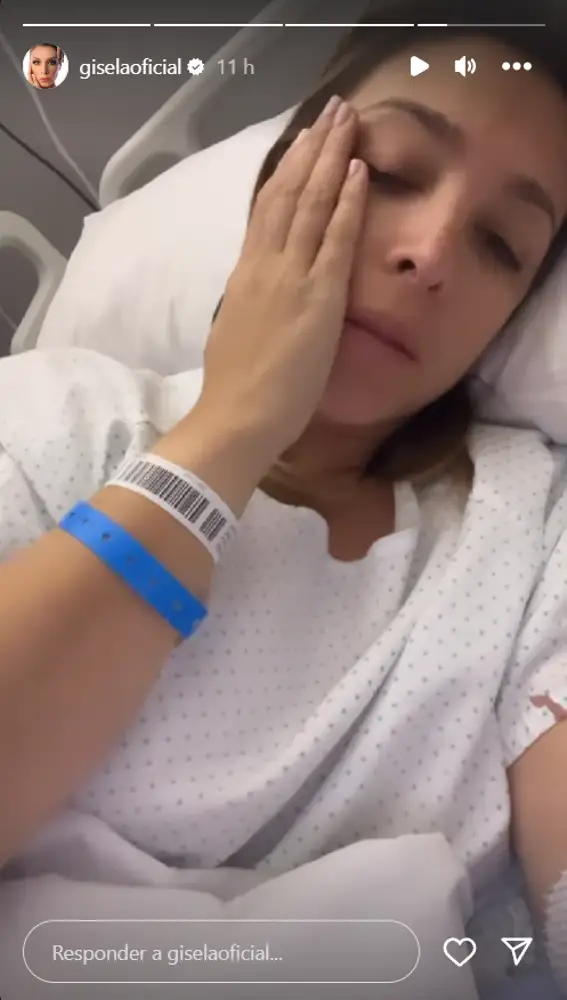 Gisela cuenta su ingreso en el hospital