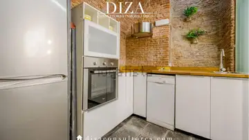 Piso en Sol, cocina. Piso en Sol, cocina.