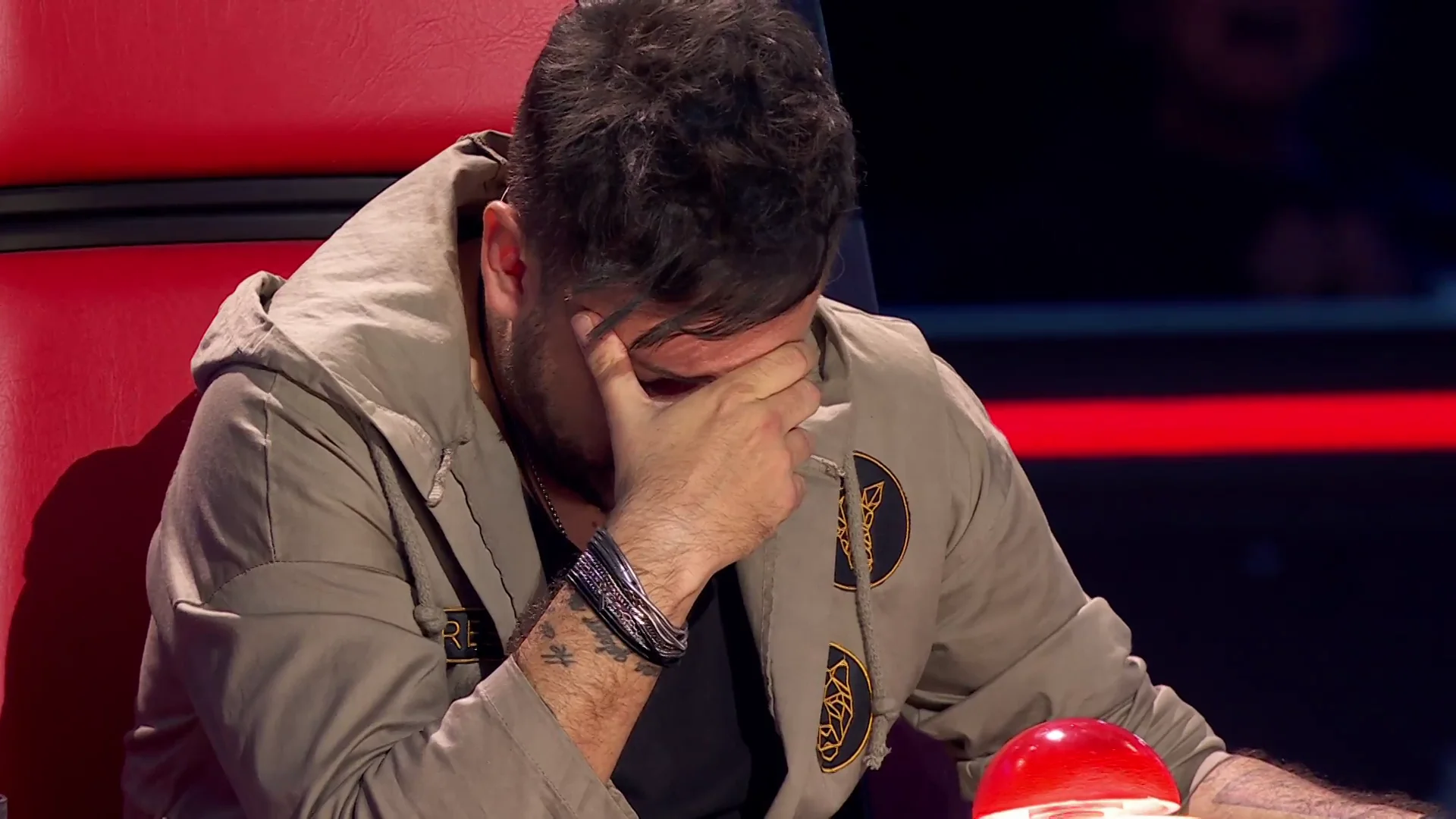 Pablo López llora en La Voz Pablo López llora en La Voz