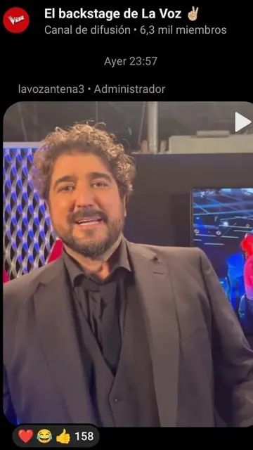 Vídeo de Orozco en el canal de difusión