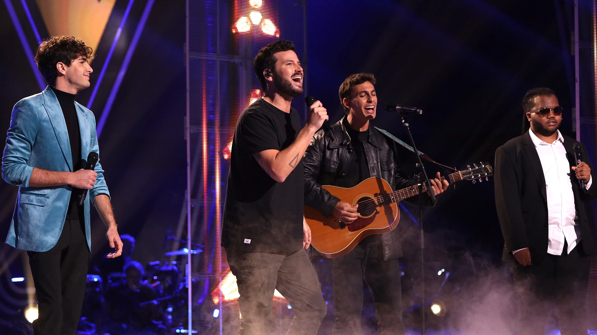 ¡Todo un espectáculo! Taburete arrasa con Lucas y Pablo en la Semifinal de La Voz ¡Todo un espectáculo! Taburete arrasa con Lucas y Pablo en la Semifinal de La Voz