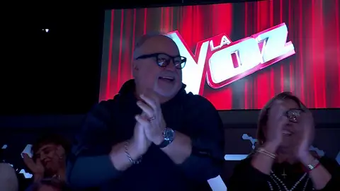 Los padres de Fonsi en La Voz Los padres de Fonsi en La Voz