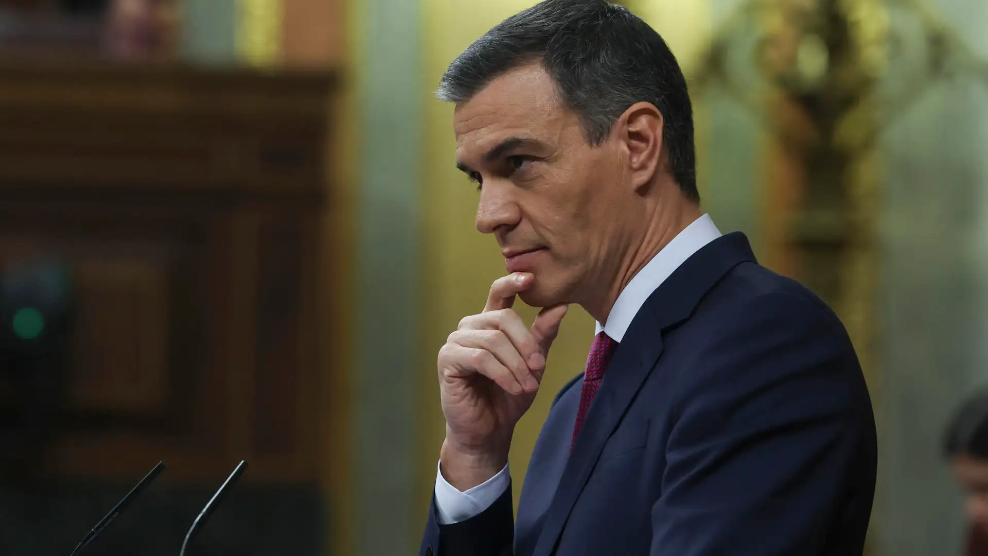 El pesidente del Gobierno, Pedro S&aacute;nchez. 