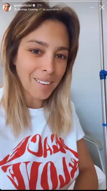 Gisela ha actualizado su estado de salud tras acudir al hospital de urgencia por un dolor de riñones Gisela ha actualizado su estado de salud tras acudir al hospital de urgencia por un dolor de riñones