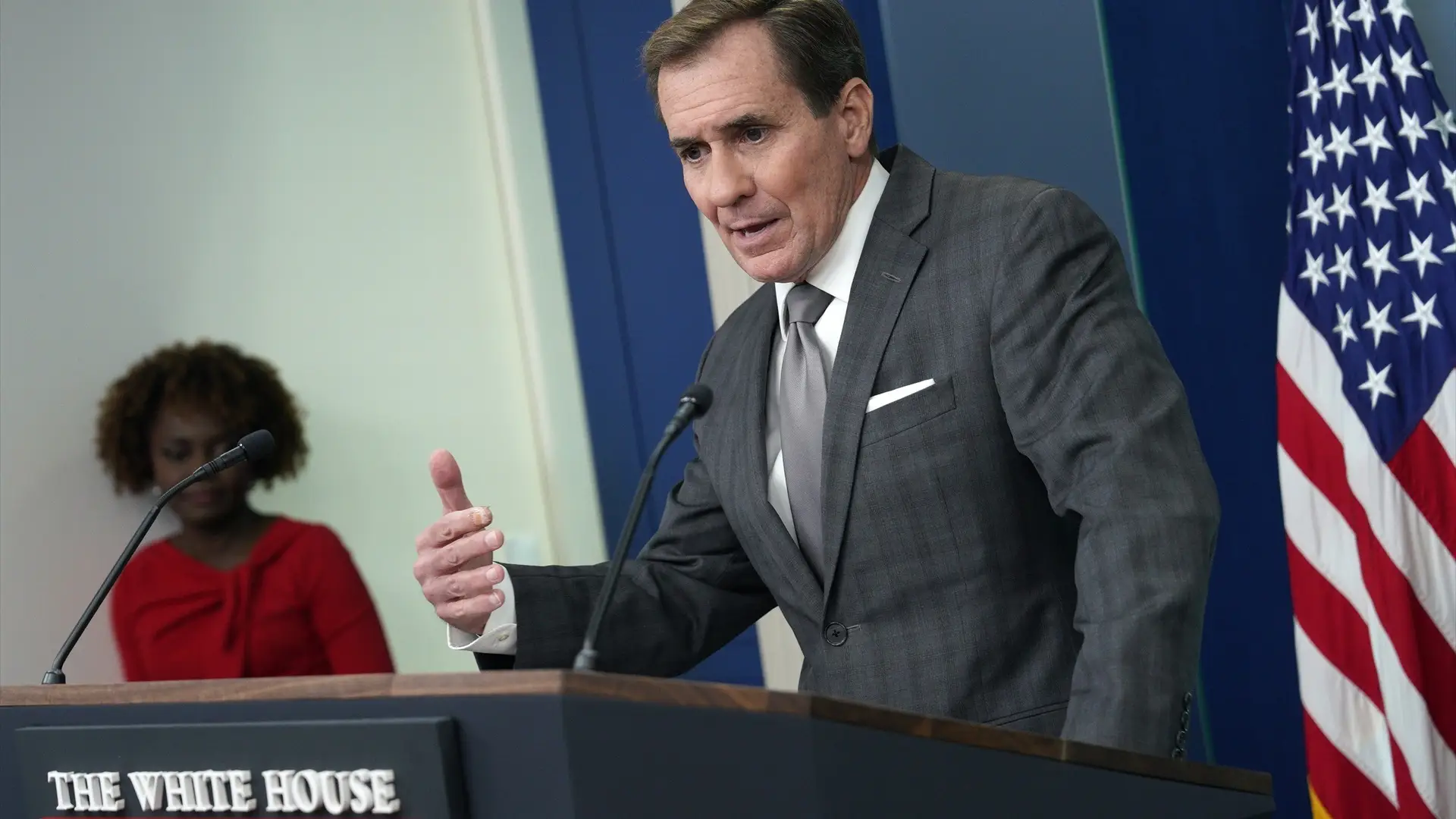 John Kirby, secretario de prensa del departamento de Defensa de EEUU John Kirby, secretario de prensa del departamento de Defensa de EEUU